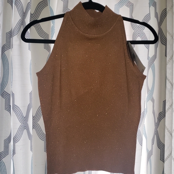 Nicole Miller sleeveless turtleneck sweater - Picture 5 of 6